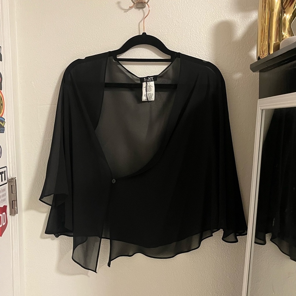 Black cover up/shall